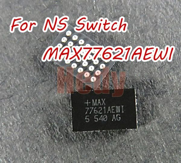 Accesorios 10pcs Originales nuevos max77621aewi 77621aewi bga max 77621aewi bga ic chip para la consola de Nintendo Switch en la placa base