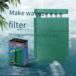 Accessoires 110V220V 12W filtre d'aquarium trois-en-un pompe de filtre de circulation faible niveau d'eau tortue réservoir filtre pompe accessoires d'aquarium