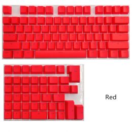 Accessoires 118PCS PBT KEYCAPS POUR 61 64 68 71 82 84 MINI MINI MECANICAL CLAVIER CAPE CALE DE LETTRE RGB transparent