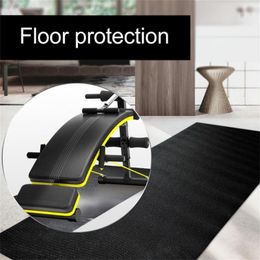 Accessoires 120x60cm Oefeningsapparatuur Mat Duurzame slijtvaste loopband voor vloeren Beschermingstraining