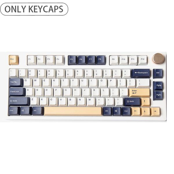 Accesorios 125 Teclas PBT Teckcap Dye Sub OEM Perfil de teclado Mecánico Mecánico Para Capas de teclado de teclado de juego de juegos MX MX Switch