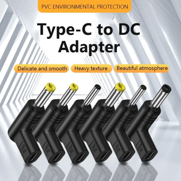 Accessoires 12V Connecteur d'alimentation Multifinectionnel Type C à DC Jack Pild de charge Adaptateur USB Type C Femelle à DC Male pour la caméra de surveillance