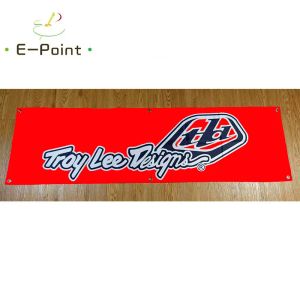 Accessoires 130gsm 150d Matériel American Troy Lee Designs Banner 1,5ft * 5ft (45 * 150cm) Taille pour le drapeau de la maison Decor intérieur extérieur YHX187