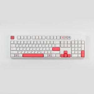 Accessoires 131keys Keycaps de parcelles GMK Cherry Profil PBT SUBLIMATION KEYCAP pour MX Switch Clavier mécanique avec 6.25U 7U Space GK61 87