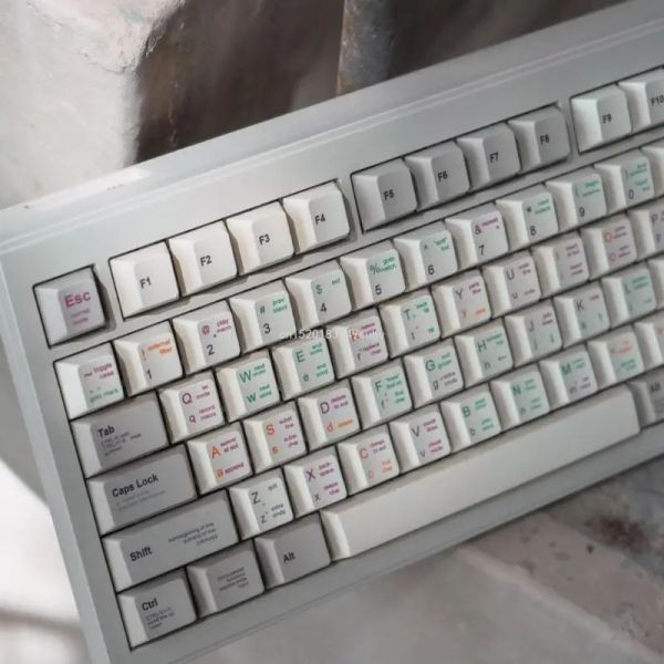 Accessoires 142 touches Keycaps de programme