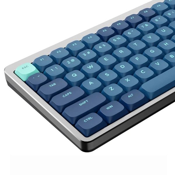 Accessoires 144 Key Low Profile Keycap Keycap PBT bleu ciel pour Cherry Gateron MX Gaming Mechanical Clavier avec travail américain et UK Layout