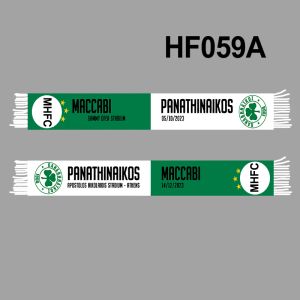 Accessoires 145 * 18 cm Taille Panathinaikos MHFC Écharpe pour les ventilateurs HF059a à double face