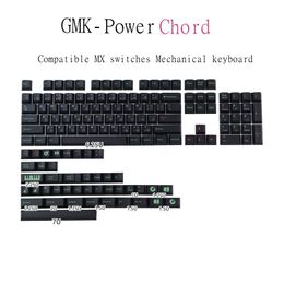 Accessoires 145 touches PBT POWER CORDE GMK KEycaps Cherry Profile Dyesublimation pour le clavier mécanique de jeu GK61 64 68 84 87 96 104 108