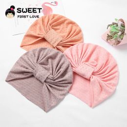 Accessoires 15 Color Baby Hat Turban pour les enfants Girl Soft Elastic Knot Head Wraps NOUVEAU BORD AUTONNEL BAND BAND TODDLER CAPS ACCESSOIRES