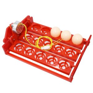 Accessoires 15 oeufs incubateur automatique tourner le plateau d'oeufs 220V/110V/12V moteur poulet oiseaux oeufs équipement d'incubation incubateur de volaille