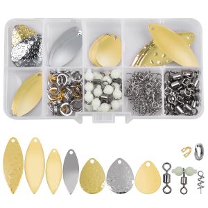 Accessoires 150pcs pêcheurs de pêche les lames pour le leurre kit de fabrication de leurre