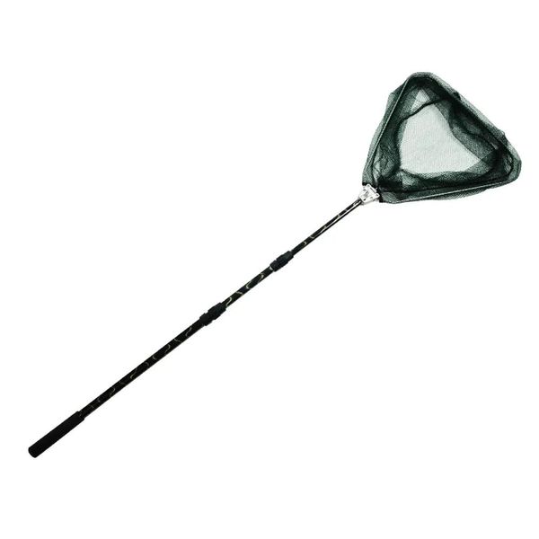 Accessoires 185 cm rétractable télescopique en alliage d'aluminium pôle pliable pêche Brail épuisette attirail outils de pêche en plein air en gros