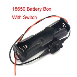 Accessoires 18650 Batterijhouder 18650 Batterijbox met schakelaar 1 sleuf 3.7V Lithium Battery Case 18650 Batterijopslagbox