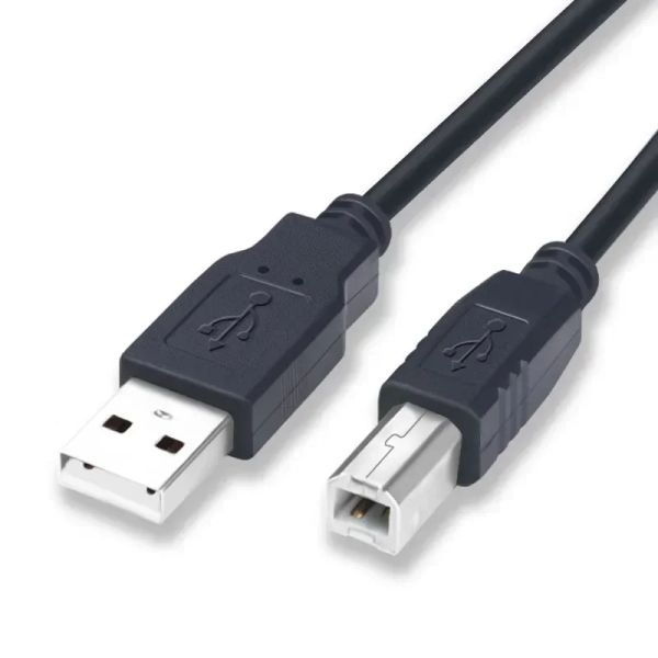 Accessoires 1m / 1,5m USB Haute vitesse 2,0 A à B Câble d'imprimante mâle pour le canon Brother Samsung HP EPSON Cord d'imprimante Imprimante USB Câble imprimante