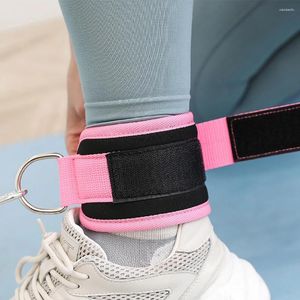 Accessories 1Pair Fitness Ankle Straps Leg Exercises Adjustable D-Ring Cuffs Gym Workout Glutes Legs Strength Sports Equipment