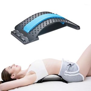 Accessoires 1 ST Back Stretch Equipment Massager Magic Brancard Fitness Lumbale Ondersteuning Ontspanning Spine Pijn Relief Corrector Health Care
