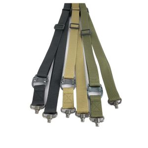 Accessoires 1 pc militaire schietpartijen accessoires 90130cm Airsoft Rifle Strapping Belt Tactical Gear Nylon 2 Point Gun Sling -band