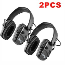 Accessoires 1PCS / 2PCS ANTINOISE IMPACT EARTRE PRÉTOTEUR ELECTRONIQUE DES EARMUFS LESSAUX NUMPEUR RÉDUCER CASHET DE PROTECTION AUDRIENCE Howard Howard