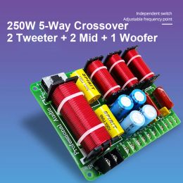 Accessoires 1 stcs 5 may 250W professionele luidspreker frequentie verdeler podium Home Theatre High Power Audio Crossover Filters