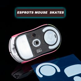 Accesorios 2 PCS BTL Patones de mouse Skates Evisports Gamer Arc Edge para Universal NP 01 Viper V2 G Pro x Superlight EC FK FK Deathadder V3