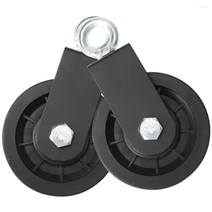 Accessoires 2 PCS Poeliesysteem voor Gym Multifunctioneel Home Poleas Fitness Equipment Block