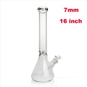 Accessoires 20 inch grote glazen waterpijpen waterpijpen beker bong 9 mm 7 mm dikte muur superzware waterleidingen met 14,4 mm mannelijke gezamenlijke kom Dh2Ts