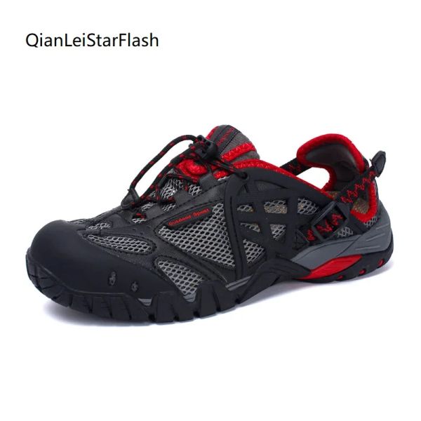 Accessoires 2020 nouvelles chaussures de randonnée hommes chaussures de Trekking imperméables femmes respirant chaussures d'eau à séchage rapide sandales de plage Trail baskets pieds nus