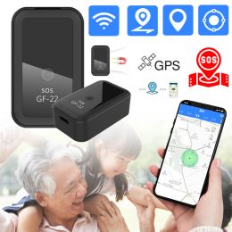 Accesorios 2023 Nuevo dispositivo de rastreador GPS GF22 GPS Tracker de automóvil en tiempo real Mini Posicionamiento preciso Control de voz Localizador Antilost Dispositivo