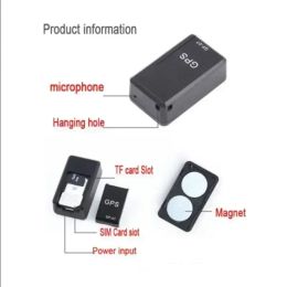 Accessoires 2024 Nieuwe magnetische GF07 GPS Tracker -apparaat GSM Mini Real Time Tracking Locator GPS Auto Motorfiets Remote Control Tracking Monitor