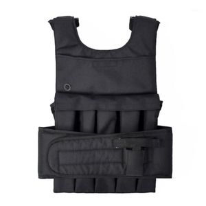 Accessoires 20 kg Outdoor gewogen trainingsvest voor boksen Training Fitnessapparatuur Verstelbare jas Zandkleding