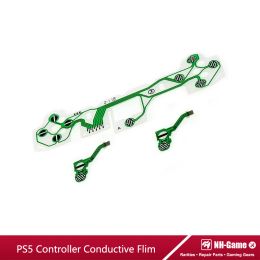 Accessoires 20set Geleidingsfilm Flex kabellintkabel voor PS5 -controller vervangende kaypad Flex Cable V1.0 v2.0 v3.0