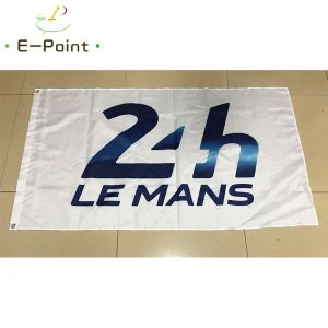 Accessoires 24 Hours of Le Mans Club Vlag 2ft*3ft (60*90cm) 3ft*5ft (90*150cm) Grootte Kerstversiering voor Thuis Vlag Banner Geschenken