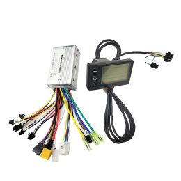 Accessoires 24V 36V 48V 350W 250W Max20a Ebike/Electric Scooter Brushless Controller S866 LCD -display voor elektrische fietsfiets