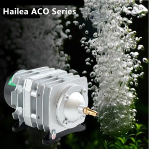 Accessoires 25W 30W 45W Hailea ACO série Aquarium étang compresseur d'air électromagnétique pompe réservoir de poissons bulles d'air aérateur pompe à oxygène