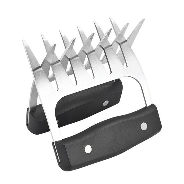 Accessories 2 uds Tenedor para barbacoa Garras de oso Tenedores para carne Trituradora de carne Extractor de carne de cerdo tirado fuerte Cortador Manual de frutas y verduras cortador Accesorios para barbacoa