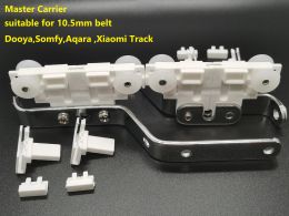 Accessoires 2pcs Curtain Electric Roing Track Master Carrier pour Dooya, Somfy, Aqara, Xiaomi.Two Type de poulie adaptée à une ceinture de 10,5 mm ou 11,5 mm.