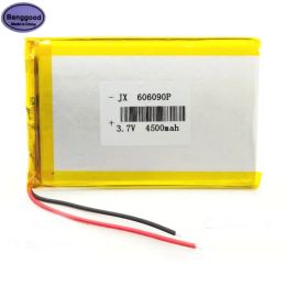 Accessoires 3.7V 4500mAh 606090 Lipo Polymer Lithium Rechargeable Liion Battery Cells for GPS Camera Tablet Electric Toys PowerBank Batter