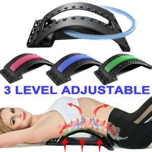 Accesorios 3 niveles Magic Back Spine Lumbar Support Muscle Stretcher Acupuncture Relief Pad