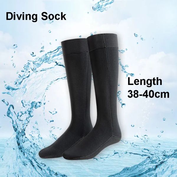 Accesorios calcetines de buceo de neopreno 3 mm buceo de natación de buceo de buceo deporte de agua botas antideslizan