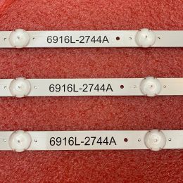 Accessoires 3 PCS LED Backlight Strip pour LG 43UH620V 43UH610A 43UH6100 43UH630V 43UH603V 43UH610T 43 '' V16.5 ART3 2744 6916L2744A UHD 1