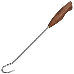 Accessoires 30 cm Rosewood Handgreep roestvrij stalen ijsvis speer haak tackle geschikt voor licht zwaargewicht vissen actief ijsvisgaff