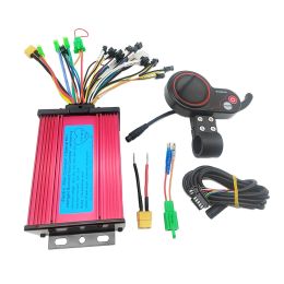 Accessoires 36V 48V 52V 60V 350W 450W 500W 600W 20A 25A Electric Scooter Evike DualMode Controller LCD Affichage Fit S866 T100