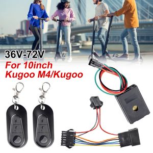 Accessoires 36v72v Scooter Electric Alarme Evike Antitheft Device Control pour 10 pouces Kugoo M4 / Kugoo Scooter Modified Vehicle Modèle