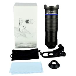 Accessoires 36x téléphoto-téléobjectif Highpower High-Definition Ed Lens Telescopic Focusing Phone Cell Phone External Camera Lens Kit