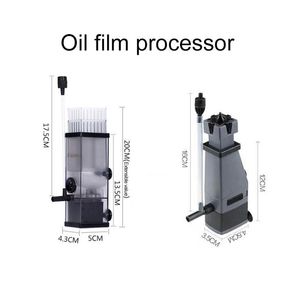 Accessoires 3W/5W processeur de Film d'huile d'aquarium écumeur de Surface pour filmer l'eau pompe d'écumoire de protéines pour pompe de filtre à eau d'aquarium