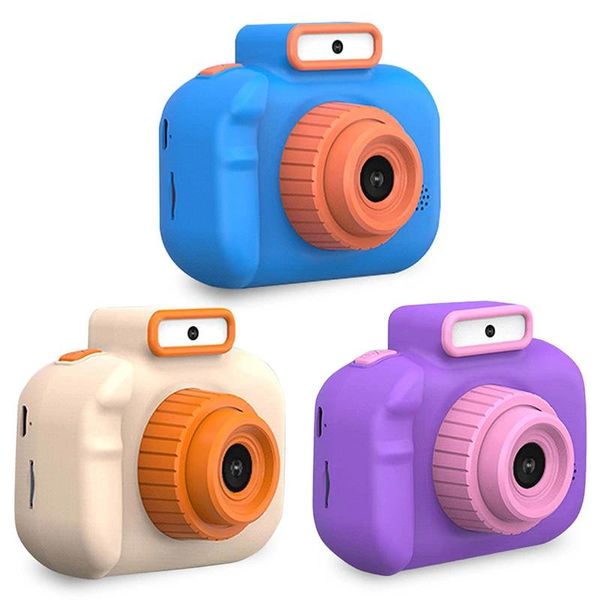 Accesorios 4000w Cámara digital para niños con lente dual delantera y trasera Mini cámaras Slr fotográficas y de video para fotografía Juguetes de dibujos animados Regalos de cumpleaños para niños