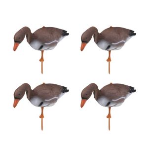 Accessoires 4pcs 3D Plastic drijvende Zwaan Decoy Goose Target Decor Simulatie Ornamenten voor Outdoor Hunting Fishing Garden Lawn Pond