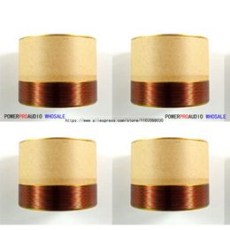 Accesorios 4 Uds 51mm 63,5mm 77mm núcleo bajo bobina de voz KSV Kapton Woofer unidad de sonido piezas de reparación de altavoz Audio