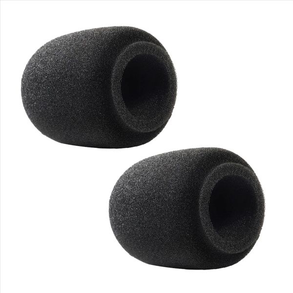 Accessoires 4pcs Filtre Écran Microphone Sponge Couverture de mousse pour PGA27 27 SM7B SM 7B MIC COURNE SPONGE DE REMPLACE