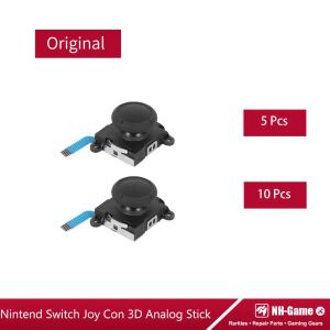Accessoires 5/10pcs Sensor Joystick voor Nintend Switch Link Right Joycon Controller 3D Analog Sticks met Flex Cable voor NS Thumbsticks
